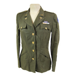 Jacket, Dress, Service, US Army Nurse Corps, Dark OD, 2nd Lieutenant, PTO
