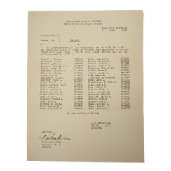 Plaque d'identité & documents, 1st Lt. Elisabeth Green, US Army Nurse Corps, 192nd General Hospital, ETO