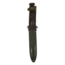Knife, Trench, USM3 KINFOLKS on Blade, with USM8 Scabbard