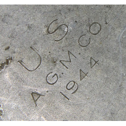 Gourde US Army, A.G.M. CO. 1944, nominative, "Burma 1944"