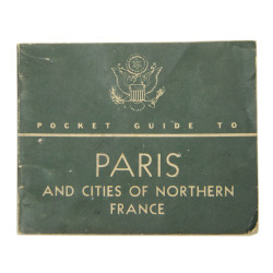 Booklet, Pocket Guide to Paris and Cities of Northern France, 1944