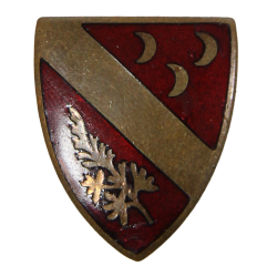Crest, 7th Field Artillery Regiment, 1st Infantry Division, à vis, AMCRAFT