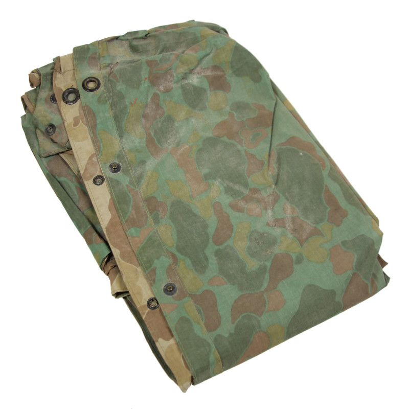 Poncho camouflé réversible, USMC & US Navy