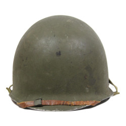 Helmet, M1, Fixed Loops, WESTINGHOUSE Liner, Green A Washers