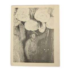 Photograph, 1st Lt. Emzy Gaydon, 502nd PIR, 101st Airborne Division, Holland, 1944