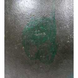 Casque parachutiste M2, camouflé, liner INLAND
