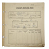 Aircraft Servicing Forms, Spitfire & Tiger Moth, Royal Air Force