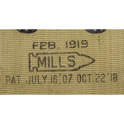 Porte-chargeurs Colt .45, MILLS, février 1919