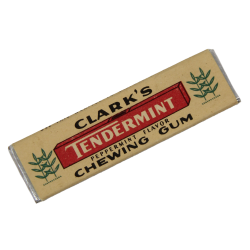 Chewing-gum, Clark Brothers Chewing Gum Company, Tender-mint