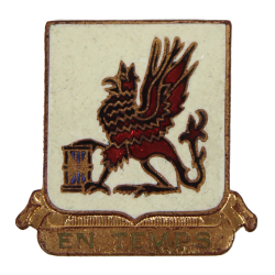 Crest, 28th Transportation Battalion, à épingle, Salerno, Dragoon