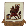 Crest, 28th Transportation Battalion, à épingle, Salerno, Dragoon