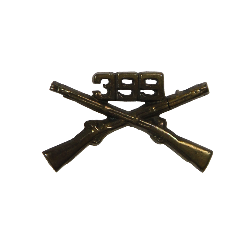 Insignia, Collar, Officer, 399th Inf. Regt., 100th Infantry Division Insignia, Collar, Officer, 399th Inf. Regt., 100th Infantry Division