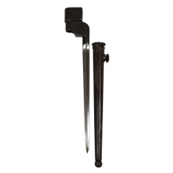 Baïonnette clou No. 4 Mk I, cruciforme, avec fourreau en acier