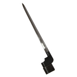 Baïonnette clou No. 4 Mk I, cruciforme, avec fourreau en acier