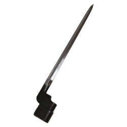 Baïonnette clou No. 4 Mk I, cruciforme, avec fourreau en acier