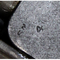 Baïonnette clou No. 4 Mk I, cruciforme, avec fourreau en acier