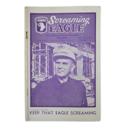 Bulletins Screaming Eagle, 101st Airborne Division Association, 1961, T/5 George Gillespie, Serv. Co., 502nd PIR