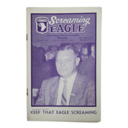Bulletins Screaming Eagle, 101st Airborne Division Association, 1961, T/5 George Gillespie, Serv. Co., 502nd PIR