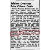 Newsletters, Screaming Eagle, 101st Airborne Division Association, 1961, T/5 George Gillespie, Serv. Co., 502nd PIR Newsletters, Screaming Eagle, 101st Airborne Division Association, 1961, T/5 George Gillespie, Serv. Co., 502nd PIR