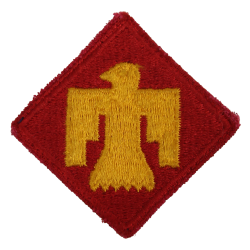Insigne, 45th Infantry Division, Sicile, Italie, Provence