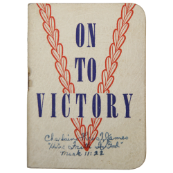 Livret religieux, On to Victory, 1943, nominatif