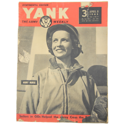 Magazine YANK, 8 avril 1945, Nurse ETO