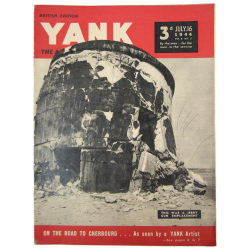 Magazine YANK, 16 juillet 1944, Cherbourg