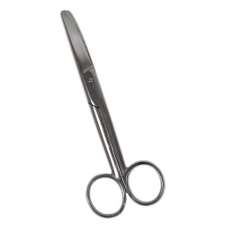 Scissors, Curved, Medical, CHIRON, Chrome