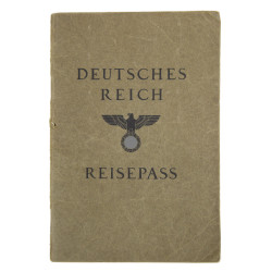 Passeport allemand, Deutsches Reich, Reisepass, Gertrud Treimer