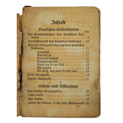 Booklet, Prayer, Katholisches Feldgesangbuch, Wehrmacht, 1939