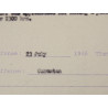 Rapport disciplinaire, Cpl. Cleveland Right, 413th Port Company, Carentan, 1945