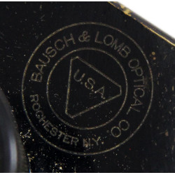 Binoculars, US Army Signal Corps, Bausch & Lomb Optical Co., with Compass-fitted Case, WWI