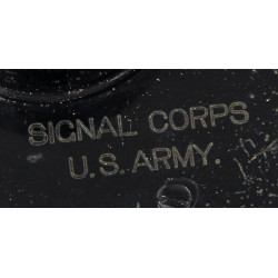 Binoculars, US Army Signal Corps, Bausch & Lomb Optical Co., with Compass-fitted Case, WWI