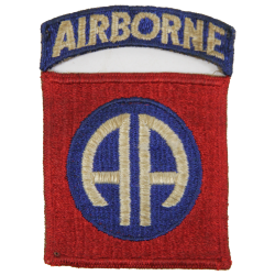 Patch, 82nd Airborne Division, GEMSCO, Cornrow