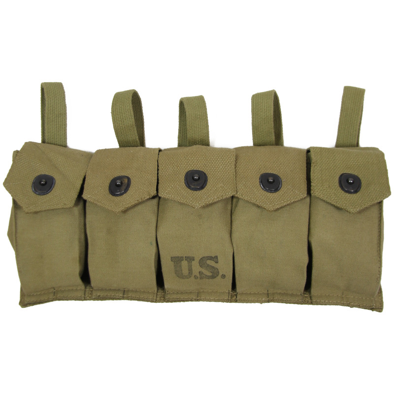 Porte-grenades, 5 compartiments, US Army,  J.Q.M.D. 1944