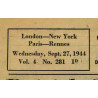 Newspaper, The Stars and Stripes, September 24, 1944, 'British Open New Drive From Corridor'