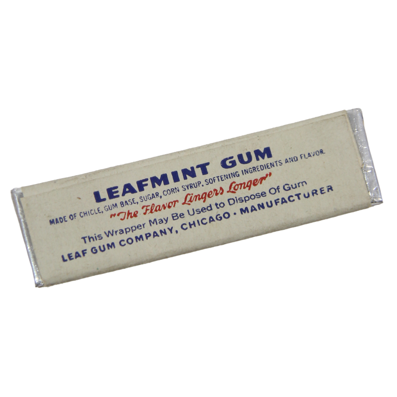 Chewing-gum, Leafmint Gum