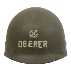 Sous-casque M1 (liner), FIRESTONE, A washers verts, COX Robert Oberer, US Navy