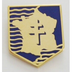 Pin's émaillé de la 2e Division Blindée française, 2e DB