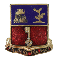 Crest, 116th Engineer Battalion, 41st Infantry Division, à épingle