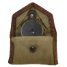 Compass, Brass, US Engineer Corps, CRUCHON & EMONS, with First-Aid Pouch, Modified