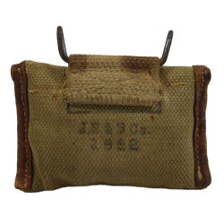 Compass, Brass, US Engineer Corps, CRUCHON & EMONS, with First-Aid Pouch, Modified