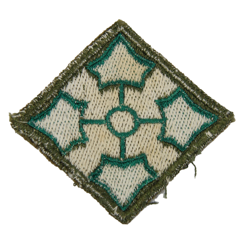 Insigne, 4th Infantry Division, twill