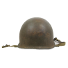 Casque M1, pattes fixes, liner FIRESTONE, 100th Naval Construction Bn., Seabees, PTO