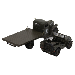 Chevy truck and Willys Jeep 1/32e