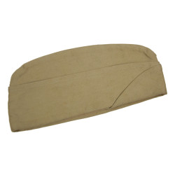 Cap, Garrison, Chino, Size 7, 1942, Named