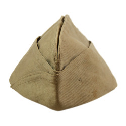 Cap, Garrison, Chino, Size 7, 1942, Named