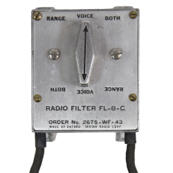 Boîtier, filtre radio, FL-8-C, USAAF & RAF