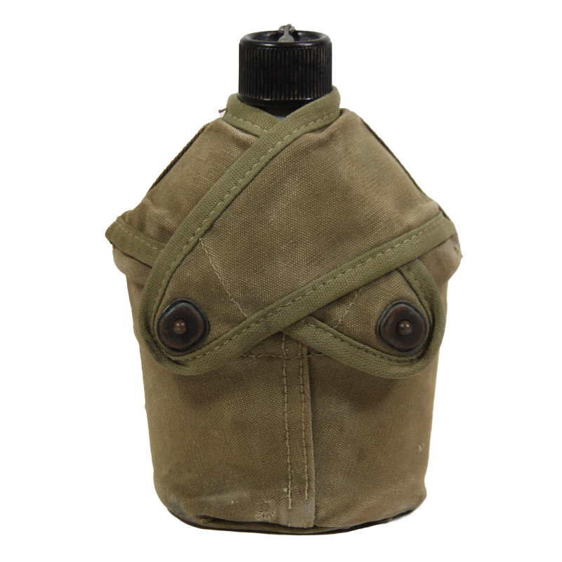Canteen, US, Complete, with USMC Cover, P3, 1945