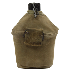 Canteen, US, Complete, with USMC Cover, P3, 1945